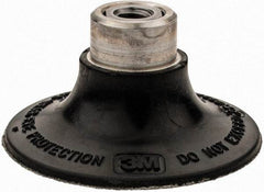 3M - 2" Diam Quick-Change Type R Disc Backing Pad - Medium Density, 25,000 RPM, Roloc TR Compatible - Apex Tool & Supply