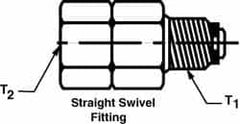 Trico - 1/8 x 1/8 Thread, Central Lubrication System Fitting - Apex Tool & Supply