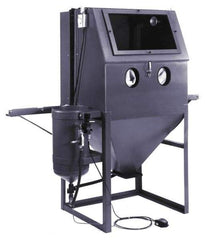 Econoline - 84" Wide x 76" High x 32" Deep Sandblasting Cabinet - Working Dimensions 36" Wide x 36" High x 30" Deep - Apex Tool & Supply