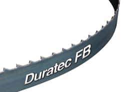 Starrett - 10 TPI, 10' Long x 1" Wide x 0.035" Thick, Welded Band Saw Blade - Carbon Steel, Toothed Edge, Flexible Back, Contour Cutting - Apex Tool & Supply
