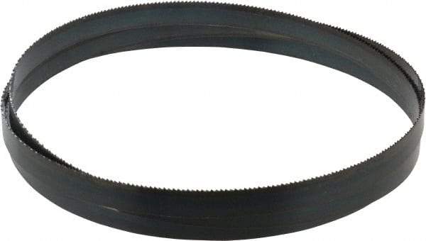 Starrett - 14 TPI, 5' 5" Long x 1/2" Wide x 0.025" Thick, Welded Band Saw Blade - Carbon Steel, Toothed Edge, Raker Tooth Set, Flexible Back, Contour Cutting - Apex Tool & Supply