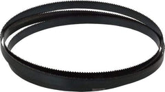 Starrett - 10 TPI, 5' 8-1/2" Long x 1/2" Wide x 0.025" Thick, Welded Band Saw Blade - Carbon Steel, Toothed Edge, Raker Tooth Set, Flexible Back, Contour Cutting - Apex Tool & Supply