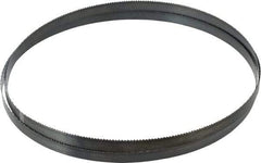 Starrett - 10 TPI, 7' 6" Long x 1/2" Wide x 0.025" Thick, Welded Band Saw Blade - Carbon Steel, Toothed Edge, Raker Tooth Set, Flexible Back, Contour Cutting - Apex Tool & Supply