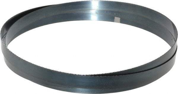 Starrett - 14 TPI, 7' 9" Long x 3/4" Wide x 0.032" Thick, Welded Band Saw Blade - Carbon Steel, Toothed Edge, Raker Tooth Set, Flexible Back, Contour Cutting - Apex Tool & Supply