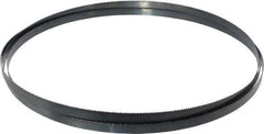 Starrett - 10 TPI, 10' Long x 1/2" Wide x 0.025" Thick, Welded Band Saw Blade - Carbon Steel, Toothed Edge, Raker Tooth Set, Flexible Back, Contour Cutting - Apex Tool & Supply