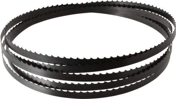 Starrett - 3 TPI, 12' 6" Long x 1/2" Wide x 0.025" Thick, Welded Band Saw Blade - Carbon Steel, Toothed Edge, Raker Tooth Set, Flexible Back, Contour Cutting - Apex Tool & Supply