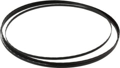 Starrett - 18/W TPI, 12' 6" Long x 1/4" Wide x 0.025" Thick, Welded Band Saw Blade - Carbon Steel, Toothed Edge, Wavy Tooth Set, Flexible Back, Contour Cutting - Apex Tool & Supply