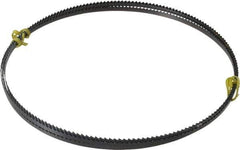 Starrett - 6/S TPI, 12' 6" Long x 1/4" Wide x 0.025" Thick, Welded Band Saw Blade - Carbon Steel, Toothed Edge, Raker Tooth Set, Flexible Back, Contour Cutting - Apex Tool & Supply
