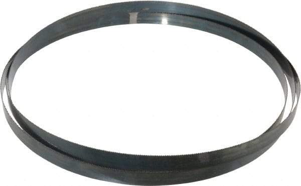 Starrett - 10 TPI, 13' 11" Long x 1" Wide x 0.035" Thick, Welded Band Saw Blade - Carbon Steel, Toothed Edge, Raker Tooth Set, Flexible Back, Contour Cutting - Apex Tool & Supply