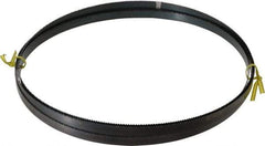 Starrett - 10/S TPI, 14' 6" Long x 1/2" Wide x 0.025" Thick, Welded Band Saw Blade - Carbon Steel, Toothed Edge, Raker Tooth Set, Flexible Back, Contour Cutting - Apex Tool & Supply