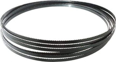 Starrett - 6 TPI, 20' 3" Long x 3/8" Wide x 0.025" Thick, Welded Band Saw Blade - Carbon Steel, Toothed Edge, Raker Tooth Set, Flexible Back, Contour Cutting - Apex Tool & Supply