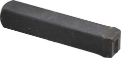 Made in USA - Letter T Machine Made Individual Steel Stamp - 3/8" Character - Apex Tool & Supply