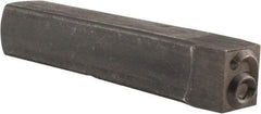 Made in USA - Number 6 Machine Made Individual Steel Stamp - 3/8" Character - Apex Tool & Supply