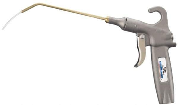 Guardair - Bent Safety Extension Tube Pistol Grip Blow Gun - 1/4 NPT, 6" Tube Length, Aluminum - Apex Tool & Supply