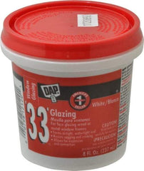 DAP - 8 oz Glazing Compound - White - Apex Tool & Supply