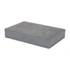 Mag-Mate - 6" Long x 4" Wide x 1" High, Ceramic Block Magnet - 350°F Max, Grade 5 Ceramic - Apex Tool & Supply