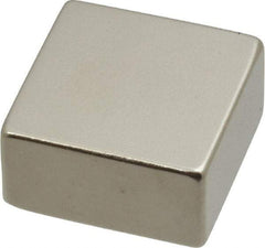 Eclipse - 43.9 Lb Max Holding Capacity Neodymium Rare Earth Block Magnet - 1" Long x 1" Wide x 1/2" High, 248°F Max Operating Temp - Apex Tool & Supply