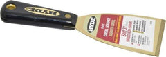 Hyde Tools - Stiff Brass Chisel Scraper - 3" Blade Width, Nylon Handle - Apex Tool & Supply