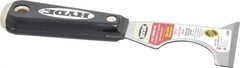 Hyde Tools - 2-1/2" Wide High Carbon Steel Taping Knife - Stiff, Nylon Handle, 7-3/8" OAL - Apex Tool & Supply