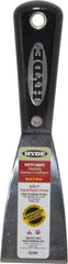 Hyde Tools - 2" Wide Steel Putty Knife - Stiff, Nylon Handle, 7-3/4" OAL - Apex Tool & Supply