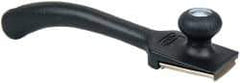 Hyde Tools - Carbon Steel 4-Edge Scraper - 2-5/8" Blade Width, 7-1/2" Long Plastic Handle - Apex Tool & Supply