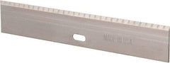 Hyde Tools - Carbon Steel 1-Edge Scraper Replacement Blade - 5-7/8" Blade Length x 3-1/4" Blade Width, For 33100 - Apex Tool & Supply