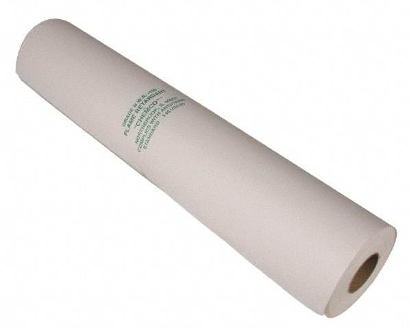 Made in USA - Paint Booth Floor Protector - Flame Retardant, 36" Wide x 300' Long - Apex Tool & Supply