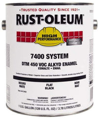 Rust-Oleum - 1 Gal Fire Hydrant Red Gloss Finish Industrial Enamel Paint - Interior/Exterior, Direct to Metal, <450 gL VOC Compliance - Apex Tool & Supply