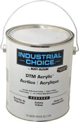 Rust-Oleum - 1 Gal Safety Yellow High Gloss Finish Acrylic Enamel Paint - Interior/Exterior, Direct to Metal, <250 gL VOC Compliance - Apex Tool & Supply