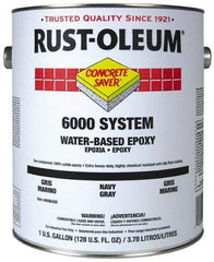 Rust-Oleum - 1 Gal High Gloss Navy Gray Water-Based Epoxy - 200 to 350 Sq Ft/Gal Coverage, <250 g/L VOC Content - Apex Tool & Supply