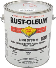 Rust-Oleum - 1 Gal High Gloss Silver Gray Epoxy - <100 g/L VOC Content - Apex Tool & Supply