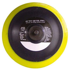 AutoQuip - 5" Diam Adhesive/PSA Disc Backing Pad - Medium Density, 12,000 RPM - Apex Tool & Supply