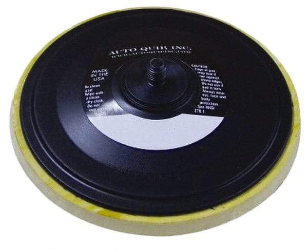 Florida Pneumatic - 6" Diam Disc Backing Pad - Soft Density, 12,000 RPM - Apex Tool & Supply