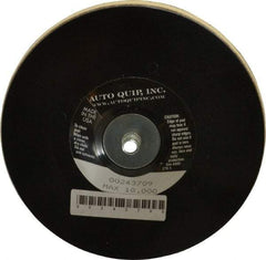 AutoQuip - 5" Diam Hook & Loop Disc Backing Pad - Medium Density, 12,000 RPM - Apex Tool & Supply