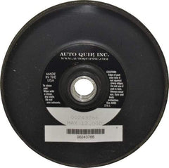 AutoQuip - 5" Diam Hook & Loop Disc Backing Pad - Firm Density, 12,000 RPM - Apex Tool & Supply