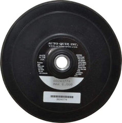AutoQuip - 6" Diam Hook & Loop Disc Backing Pad - Firm Density, 8,000 RPM - Apex Tool & Supply