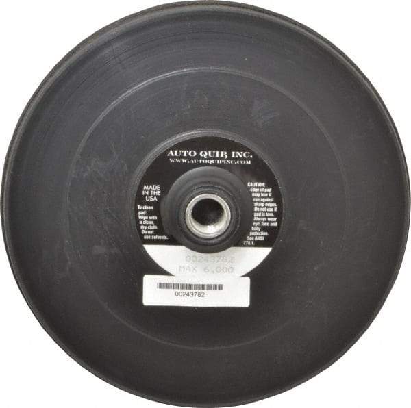AutoQuip - 7" Diam Hook & Loop Disc Backing Pad - Firm Density, 6,000 RPM - Apex Tool & Supply