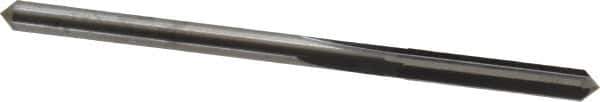 M.A. Ford - 1/8" Solid Carbide 4 Flute Chucking Reamer - Straight Flute, 0.12" Straight Shank, 5/8" Flute Length, 2-1/4" OAL - Apex Tool & Supply
