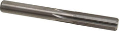 M.A. Ford - 7/16" Solid Carbide 6 Flute Chucking Reamer - Straight Flute, 0.41" Straight Shank, 1-3/8" Flute Length, 3-3/4" OAL - Apex Tool & Supply