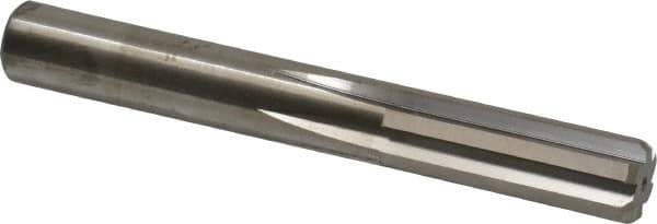 M.A. Ford - 17/32" Solid Carbide 6 Flute Chucking Reamer - Straight Flute, 0.505" Straight Shank, 1-1/2" Flute Length, 4" OAL - Apex Tool & Supply