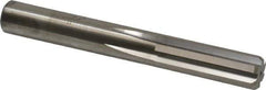 M.A. Ford - 17/32" Solid Carbide 6 Flute Chucking Reamer - Straight Flute, 0.505" Straight Shank, 1-1/2" Flute Length, 4" OAL - Apex Tool & Supply