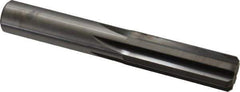 M.A. Ford - 19/32" Solid Carbide 6 Flute Chucking Reamer - Straight Flute, 0.565" Straight Shank, 1-3/4" Flute Length, 4" OAL - Apex Tool & Supply