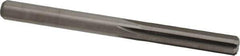 M.A. Ford - Letter J Solid Carbide 6 Flute Chucking Reamer - Straight Flute, 0.27" Straight Shank, 1-1/8" Flute Length, 3-1/4" OAL - Apex Tool & Supply