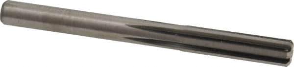 M.A. Ford - Letter N Solid Carbide 6 Flute Chucking Reamer - Straight Flute, 0.285" Straight Shank, 1-1/8" Flute Length, 3-1/4" OAL - Apex Tool & Supply