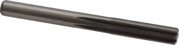 M.A. Ford - Letter O Solid Carbide 6 Flute Chucking Reamer - Straight Flute, 0.301" Straight Shank, 1-1/8" Flute Length, 3-1/4" OAL - Apex Tool & Supply