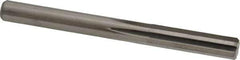 M.A. Ford - Letter Q Solid Carbide 6 Flute Chucking Reamer - Straight Flute, 0.317" Straight Shank, 1-1/4" Flute Length, 3-1/2" OAL - Apex Tool & Supply