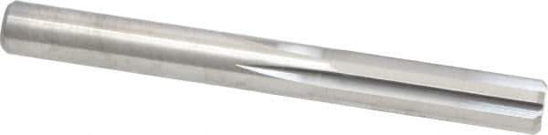 M.A. Ford - Letter V Solid Carbide 6 Flute Chucking Reamer - Straight Flute, 0.363" Straight Shank, 1-1/4" Flute Length, 3-1/2" OAL - Apex Tool & Supply