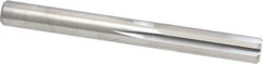 M.A. Ford - Letter V Solid Carbide 6 Flute Chucking Reamer - Straight Flute, 0.363" Straight Shank, 1-1/4" Flute Length, 3-1/2" OAL - Apex Tool & Supply
