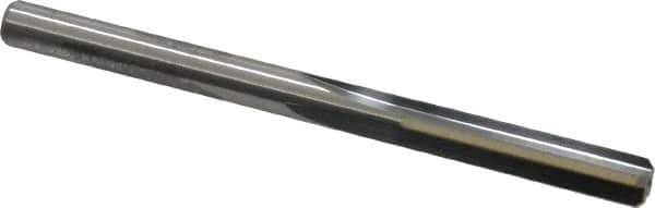 M.A. Ford - #1 Solid Carbide 4 Flute Chucking Reamer - Straight Flute, 0.221" Straight Shank, 1" Flute Length, 3" OAL - Apex Tool & Supply