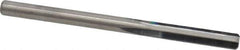M.A. Ford - #5 Solid Carbide 4 Flute Chucking Reamer - Straight Flute, 0.198" Straight Shank, 1" Flute Length, 3" OAL - Apex Tool & Supply